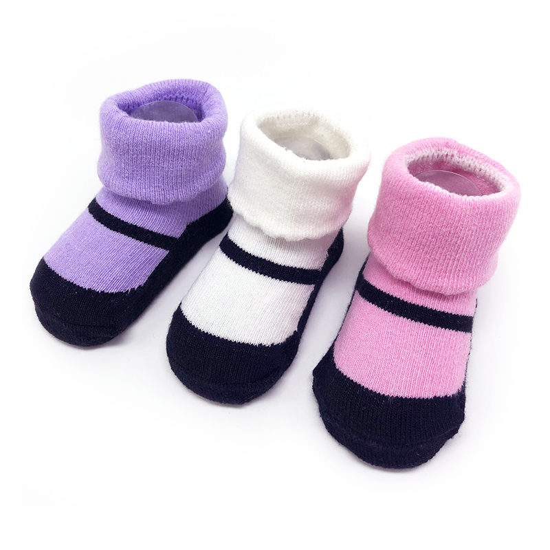 Newborn Baby Socks With Cute Pattern